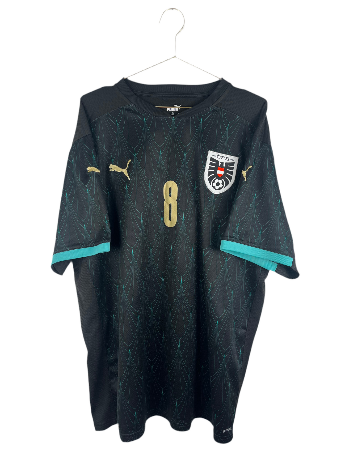 Österreich 2020, Auswärtstrikot, #8 Alaba, XXL