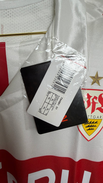 VfB Stuttgart 2008/09, Heimtrikot Spielerversion langarm, XL bnib
