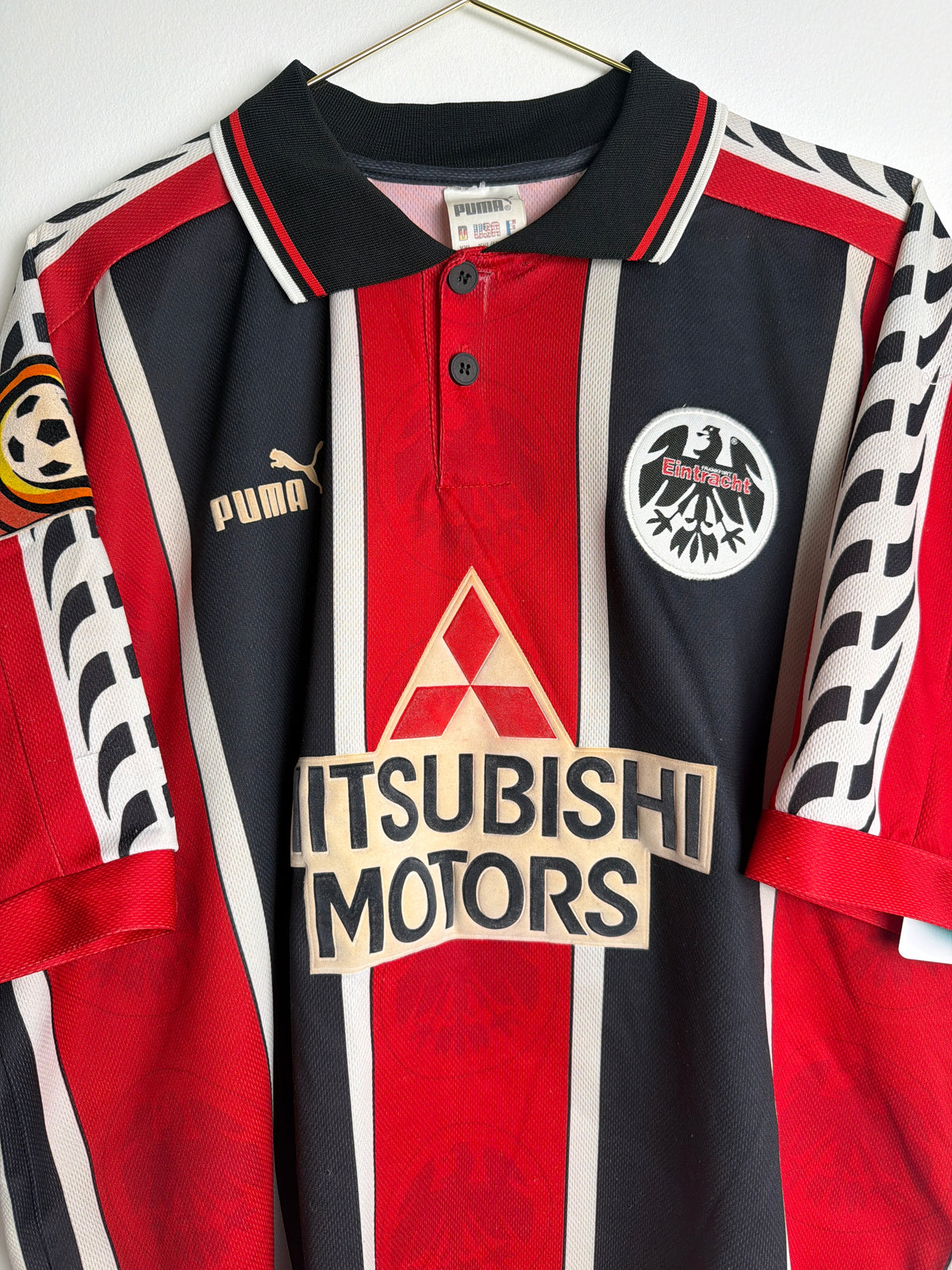 Eintracht Frankfurt 1996/97, Heimtrikot Spielerversion, #2 Bindewald, XXL