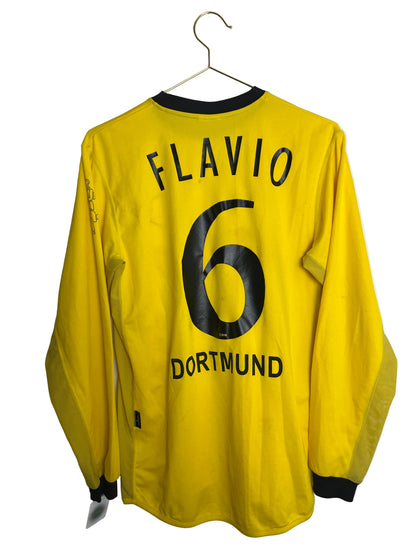 Borussia Dortmund 2003/04, Heimtrikot langarm, #6 Flavio, S