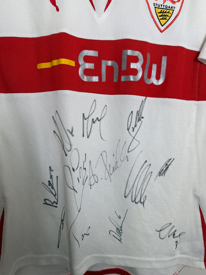 VfB Stuttgart 2009/10, Heimtrikot unterschrieben, #35 Träsch, XL (Kinder)