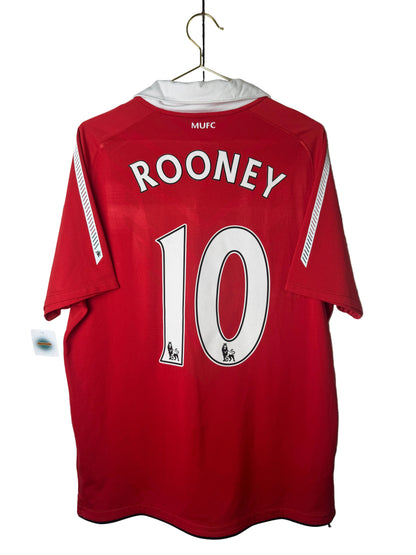 Manchester United 2010/11, Heimtrikot, #10 Rooney, L