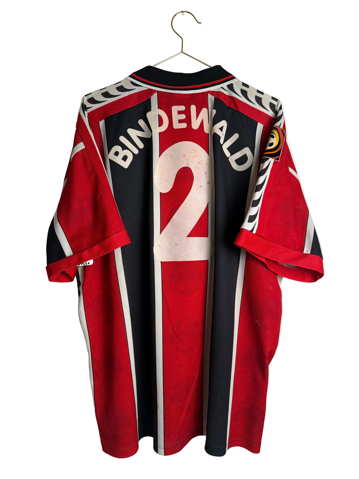 Eintracht Frankfurt 1996/97, Heimtrikot Spielerversion, #2 Bindewald, XXL