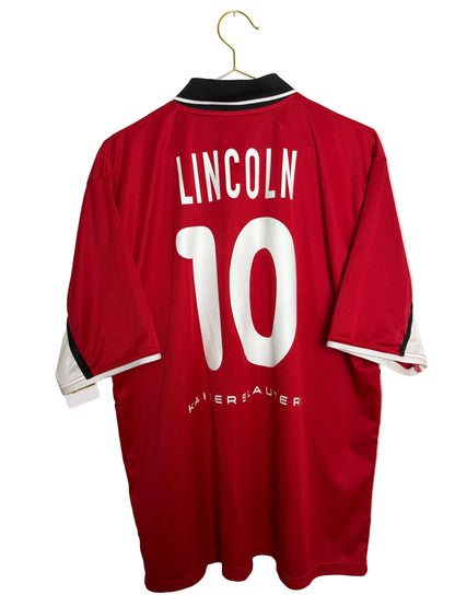 1. FC Kaiserslautern 2001/02, Heimtrikot, #10 Lincoln, XL