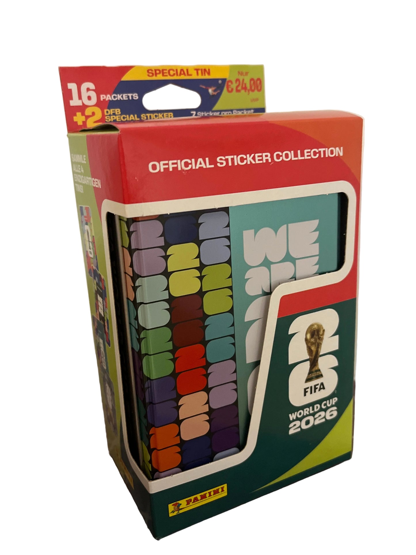 Panini Fifa World Cup 2026 Sticker CLASSIC TIN
