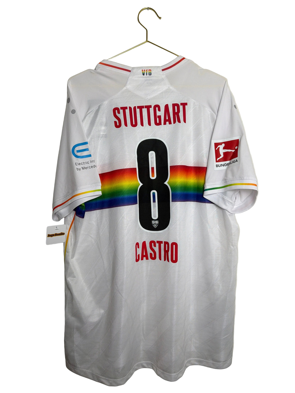 VfB Stuttgart 2020/21, Ausweichtrikot, #8 Castro, XXL