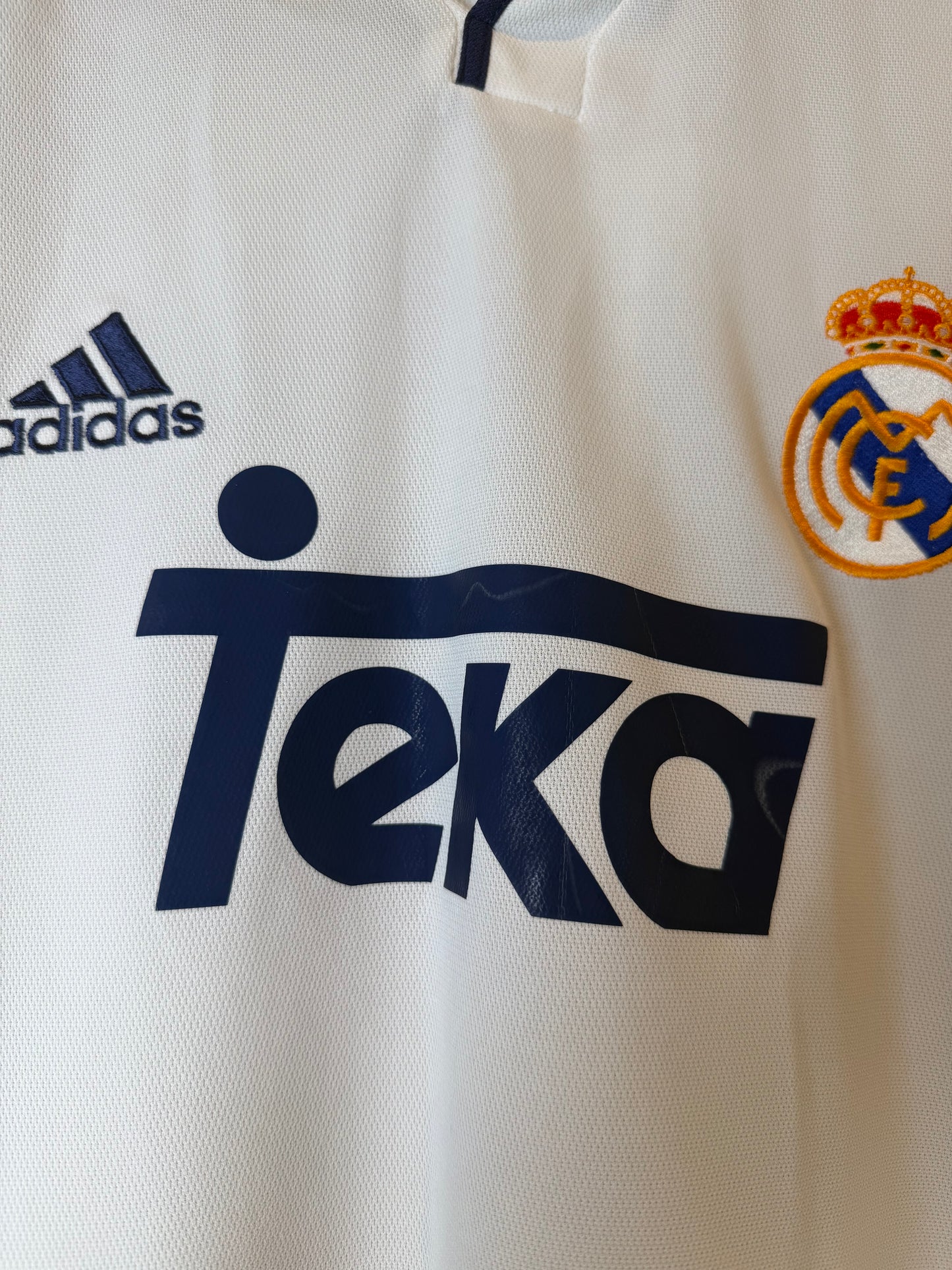 Real Madrid 2000/01, Heimtrikot, #10 Figo unterschrieben, L