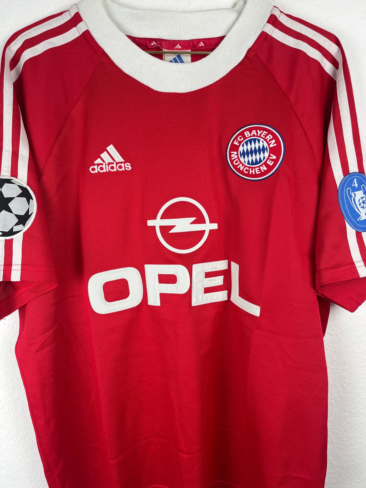 FC Bayern München 2001/02, Heimtrikot Champions League, #11 Effenberg, L