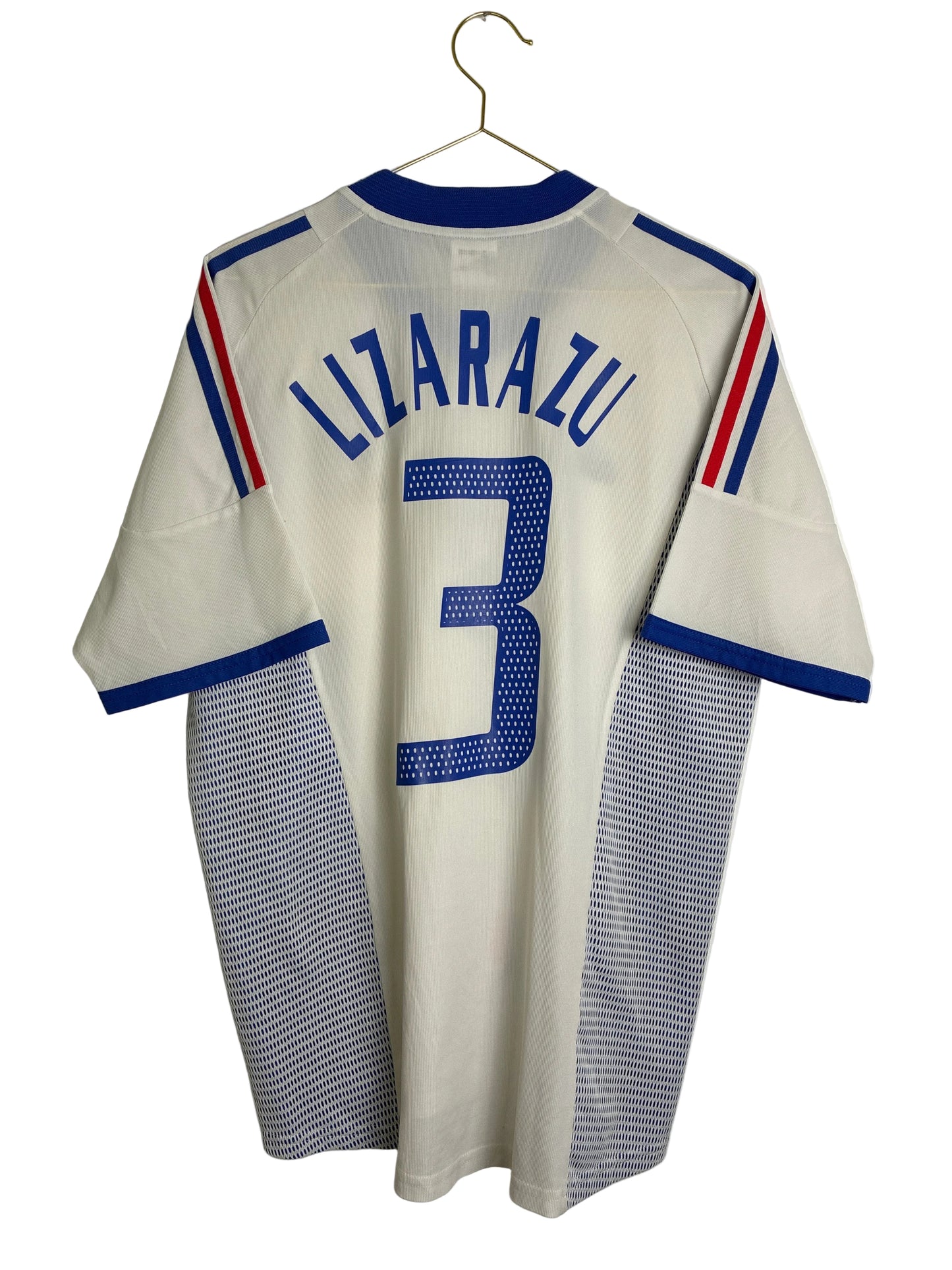 Frankreich 2002, Auswärtstrikot, #3 Lizarazu, L
