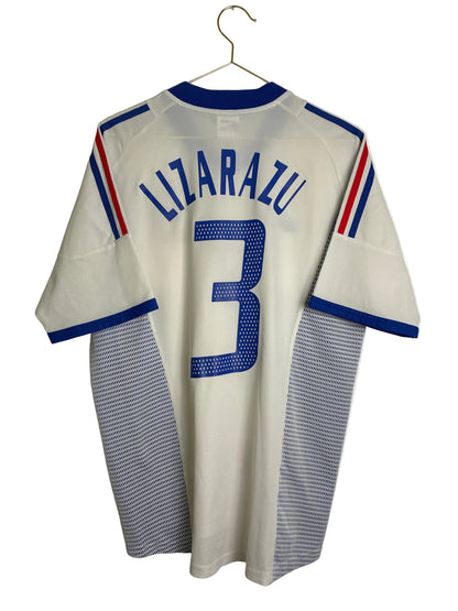 Frankreich 2002, Auswärtstrikot, #3 Lizarazu, L