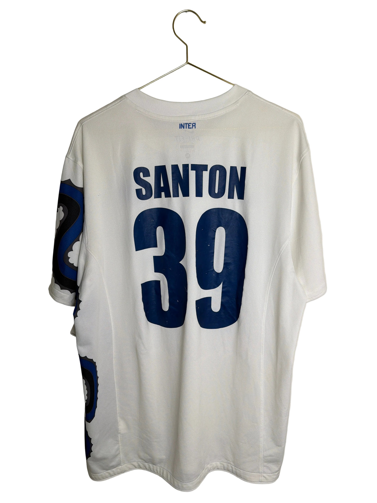 Inter Mailand 2010/11 Auswärtstrikot, #39 Santon, XL