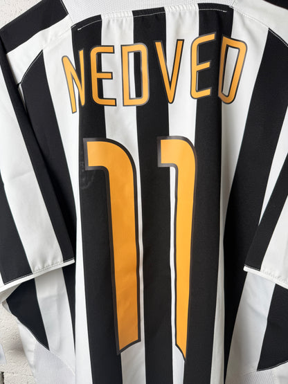 Juventus Turin 2003/04, Heimtrikot, #11 Nedved, L
