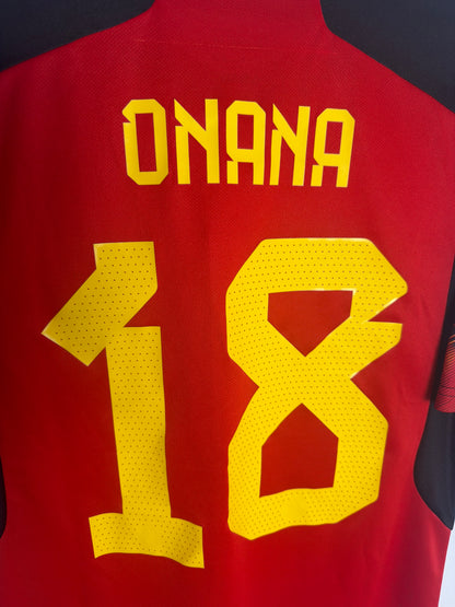 Belgien 2022, Heimtrikot, #18 Onana, XL (Kinder)
