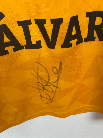 Dynamo Dresden 2016/17, Heimtrikot, #31 Alvarez, S (unterschrieben)