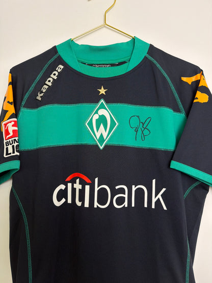 SV Werder Bremen 2008/09, Ausweichtrikot unterschrieben, #8 Frings, M