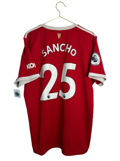 Manchester United 2021/22, Heimtrikot, #25 Sancho, XL