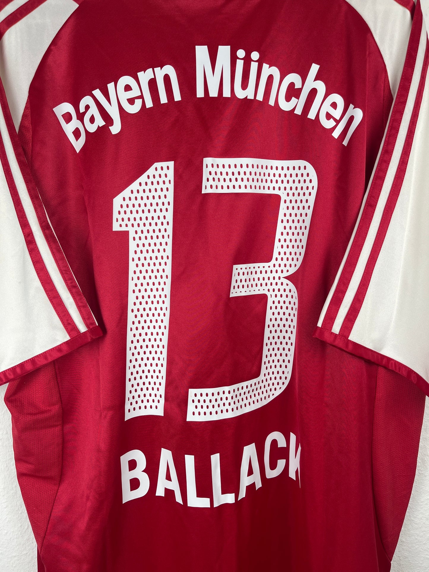 FC Bayern München 2003/04, Heimtrikot, #13 Ballack, L