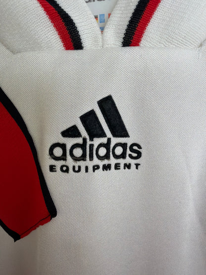 VfB Stuttgart 1993-95, Heimtrikot, #11 Bobic unterschrieben, S
