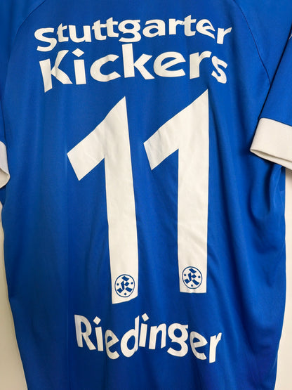 Stuttgarter Kickers 2020-22, Heimtrikot, #11 Riedinger, M