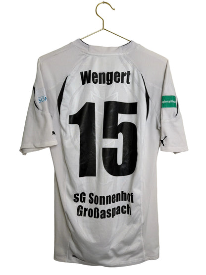 SG Sonnenhof Großaspach 2010/11, Auswärtstrikot Spielerversion, #15 Wengert, L