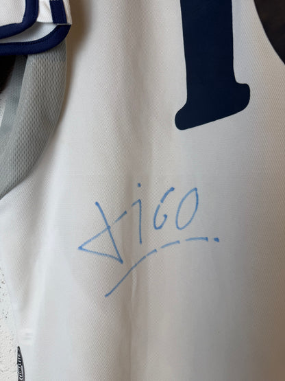 Real Madrid 2000/01, Heimtrikot, #10 Figo unterschrieben, L