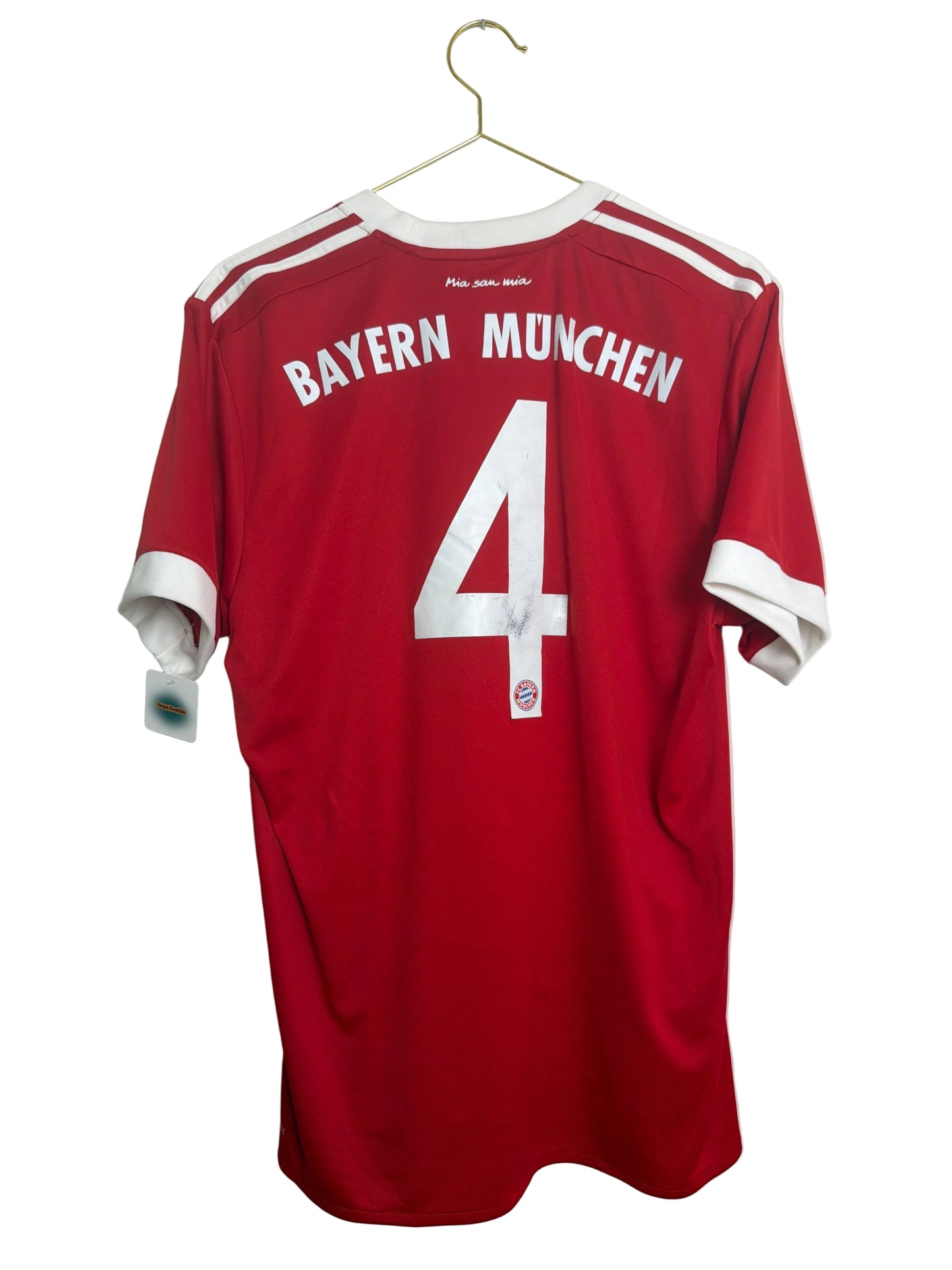 FC Bayern München 2017/18, Heimtrikot, #4, L