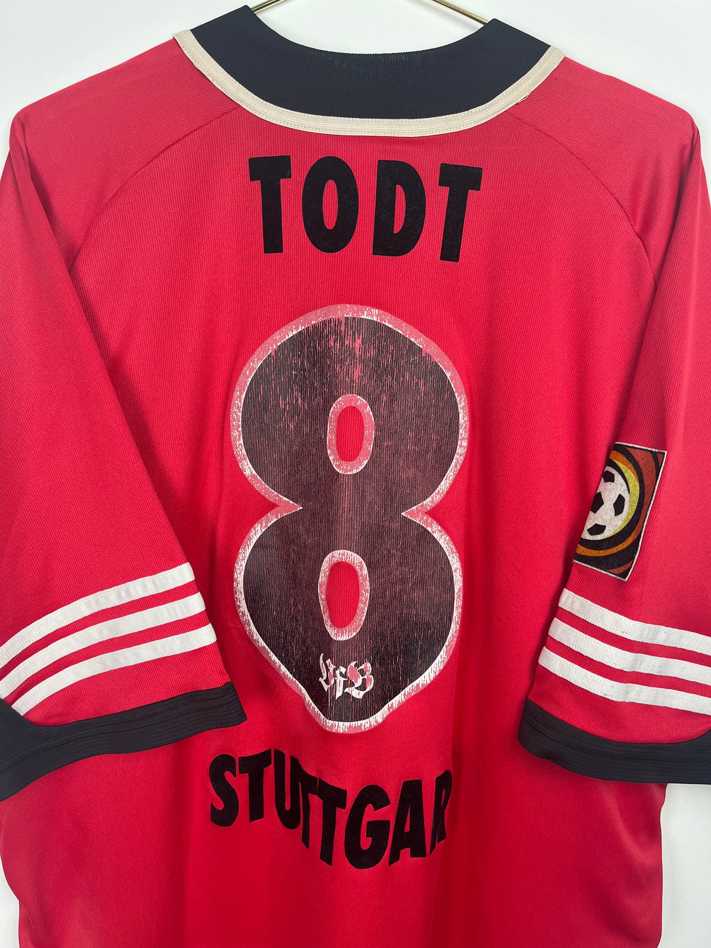 VfB Stuttgart 2001/02, Auswärtstrikot, #8 Todt, Spielerversion, XL