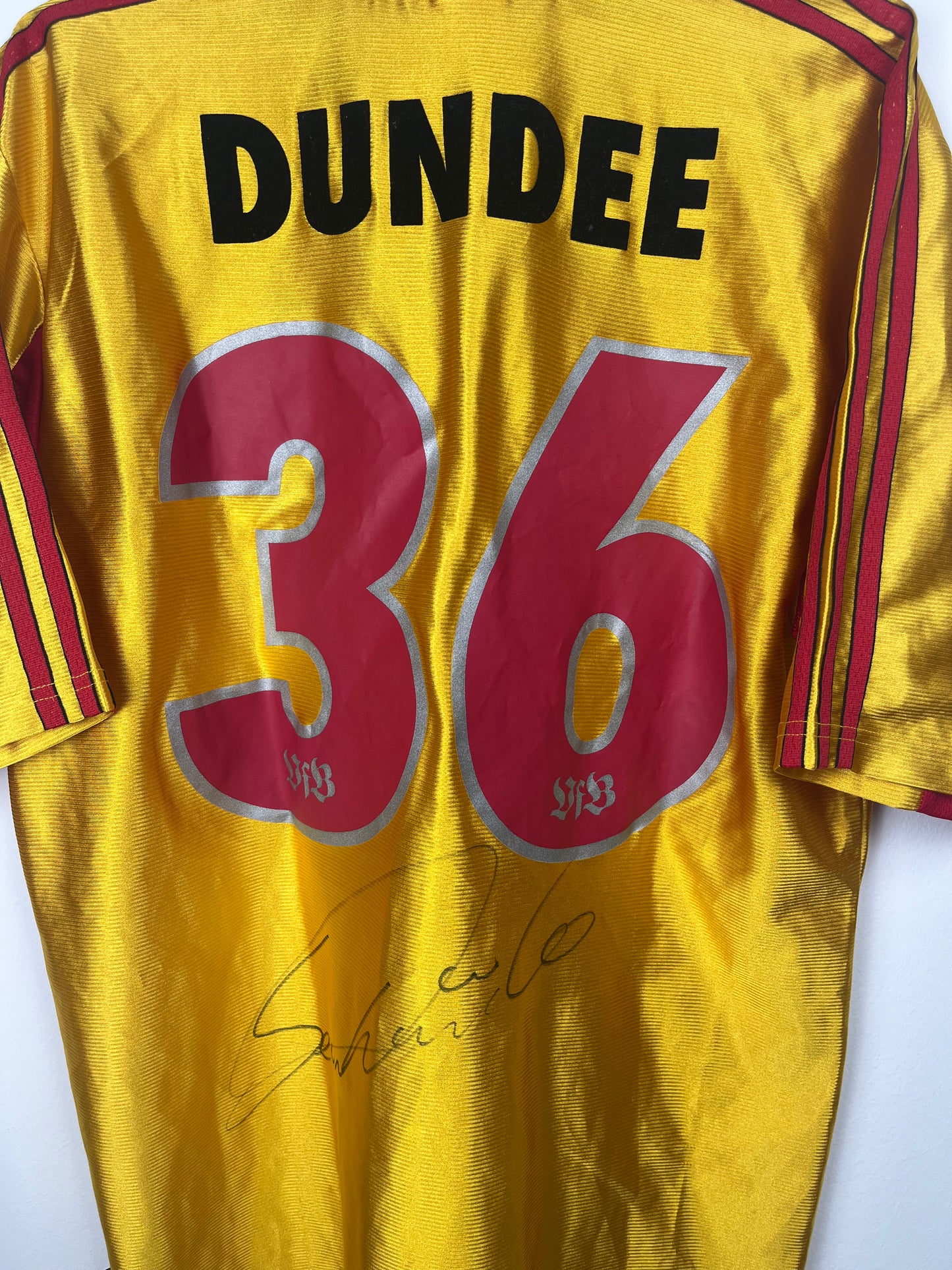 VfB Stuttgart 1999-2001, Auswärts-/Ausweichtrikot, #36 Dundee, M