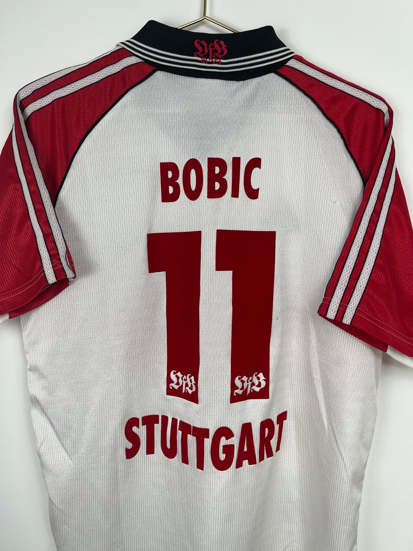 VfB Stuttgart 1998/99, Heimtrikot, #11 Bobic, XL (Kinder)