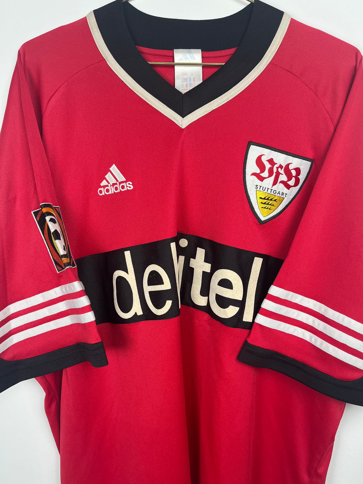 VfB Stuttgart 2001/02, Auswärtstrikot, #8 Todt, Spielerversion, XL