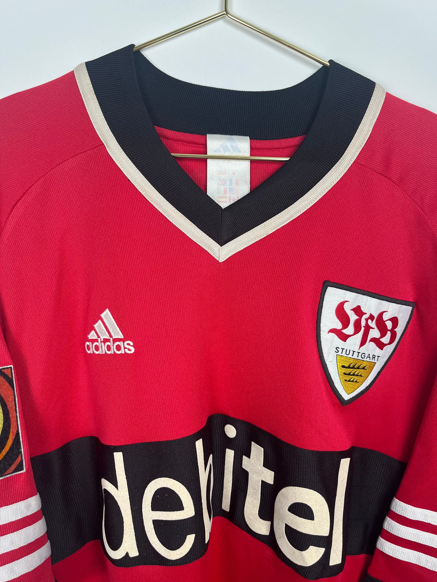 VfB Stuttgart 2001/02, Auswärtstrikot, #8 Todt, Spielerversion, XL