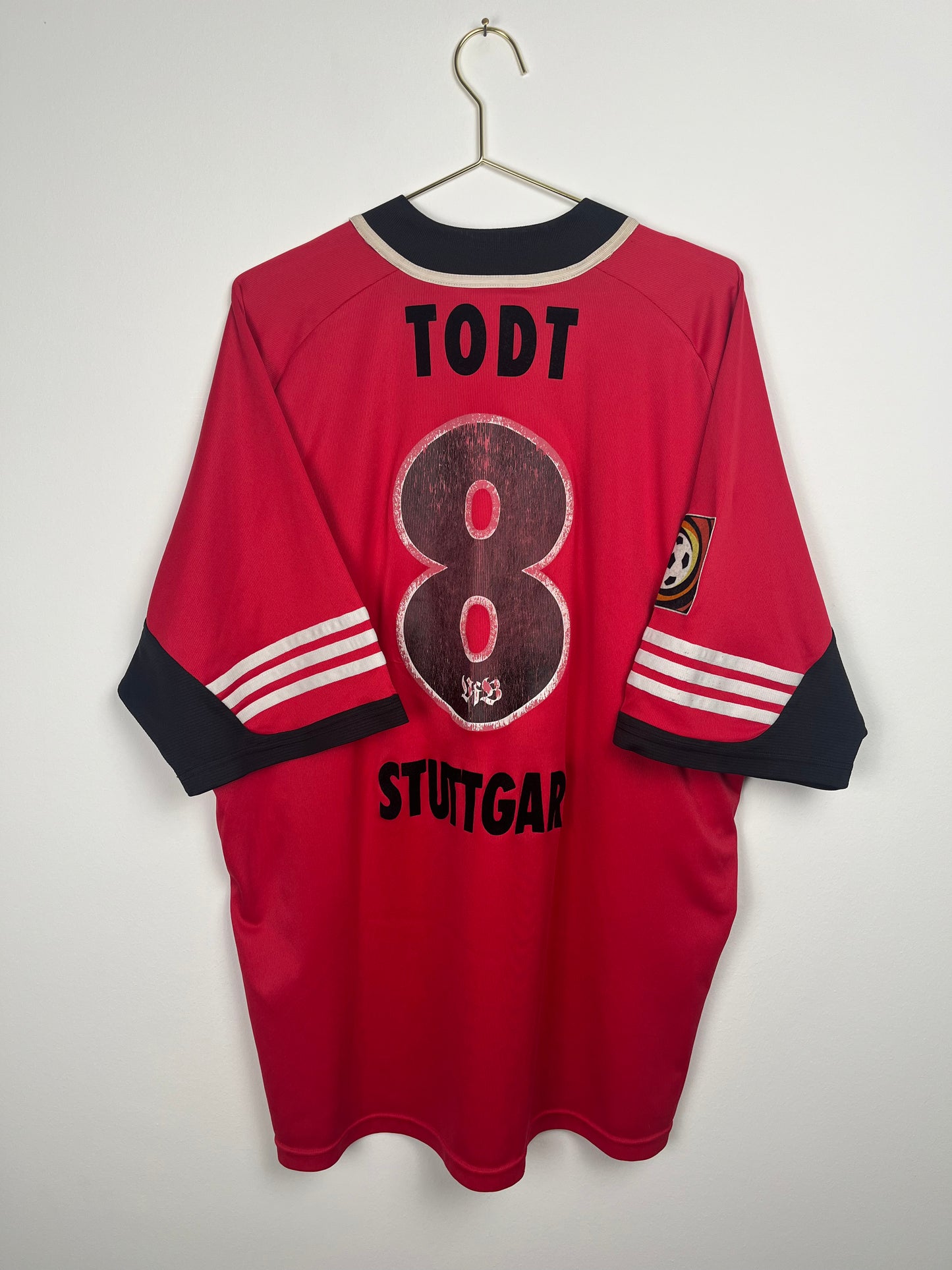 VfB Stuttgart 2001/02, Auswärtstrikot, #8 Todt, Spielerversion, XL