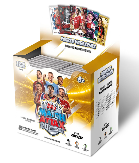 Topps UCC Match Attax Booster
