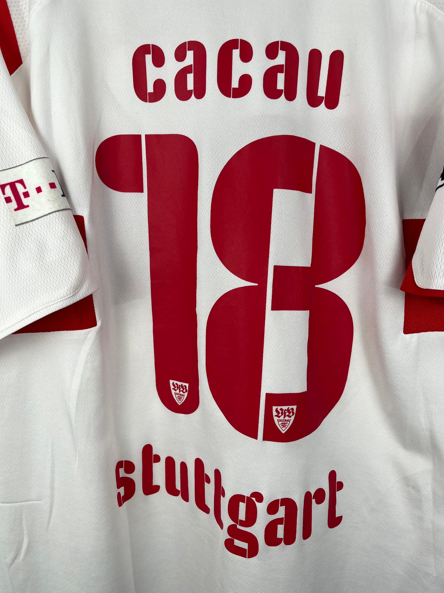VfB Stuttgart 2009/10, Heimtrikot, #18 Cacau, L