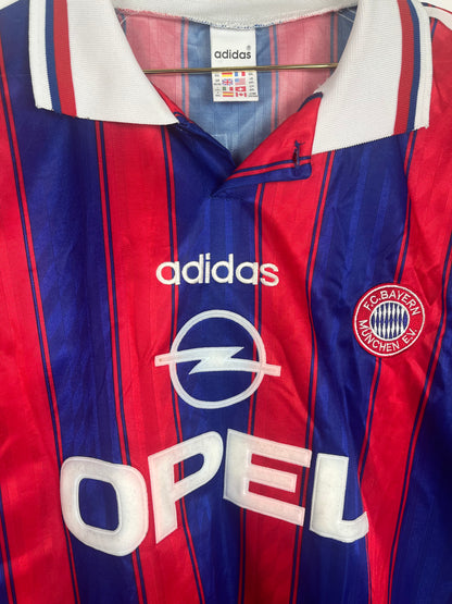 FC Bayern München 1995-1997, Heimtrikot, #5 Helmer, XXL