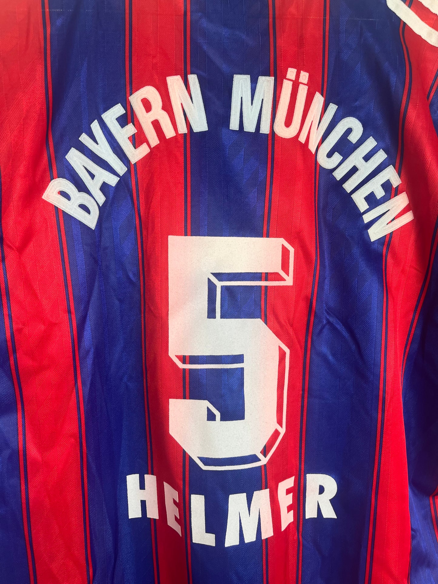 FC Bayern München 1995-1997, Heimtrikot, #5 Helmer, XXL