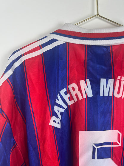 FC Bayern München 1995-1997, Heimtrikot, #5 Helmer, XXL