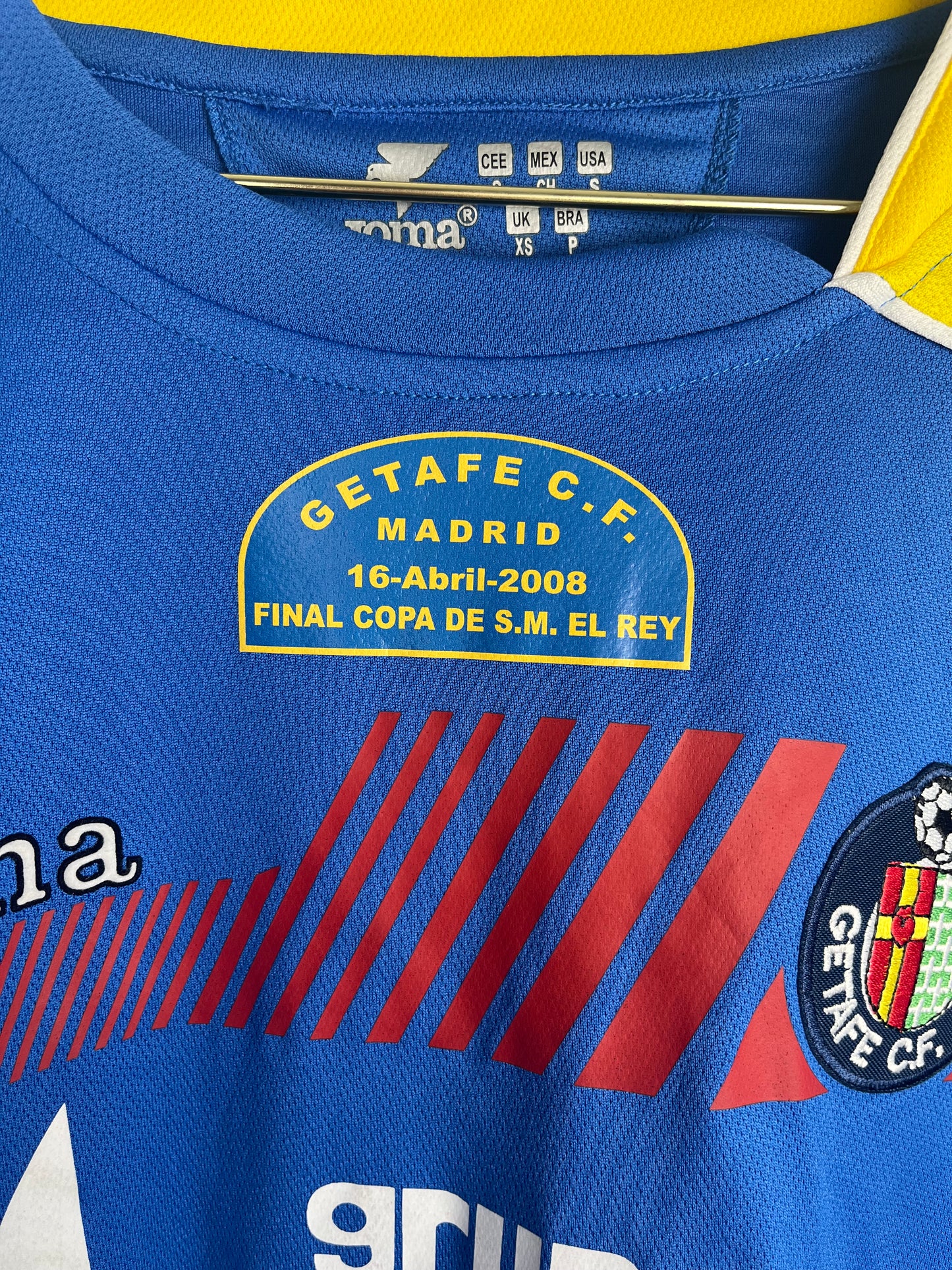 FC Getafe 2007/08, Heimtrikot, Finale Copa Del Rey, S