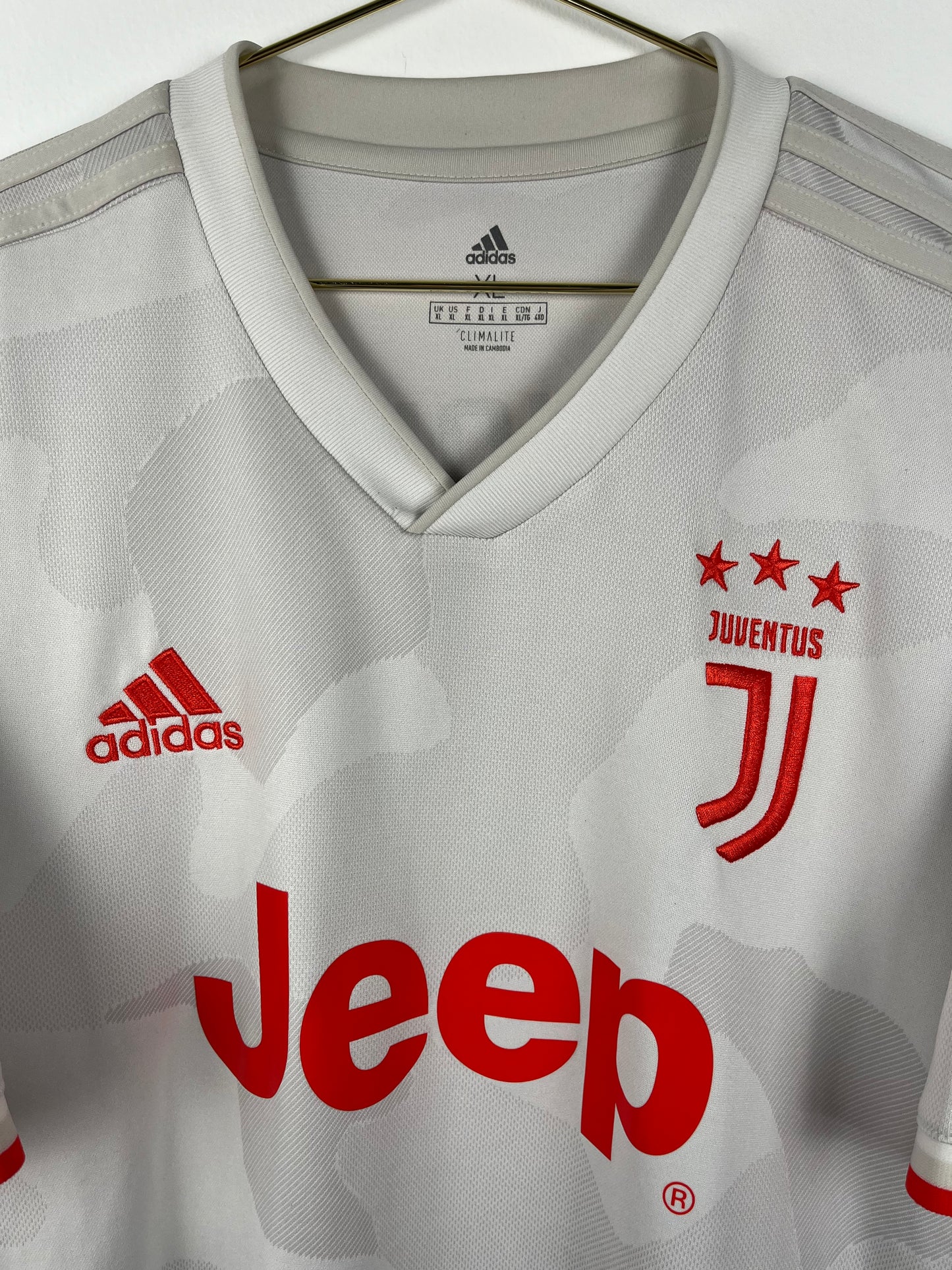 Juventus Turin 2019/20, Auswärtstrikot, #7 Cristiano Ronaldo, XL
