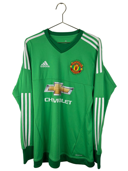 Manchester United 2015/16, Torwarttrikot langarm, #1 David De Gea, S