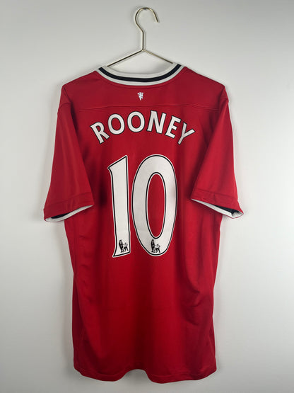 Manchester United 2011/12, Heimtrikot, #10 Rooney, L