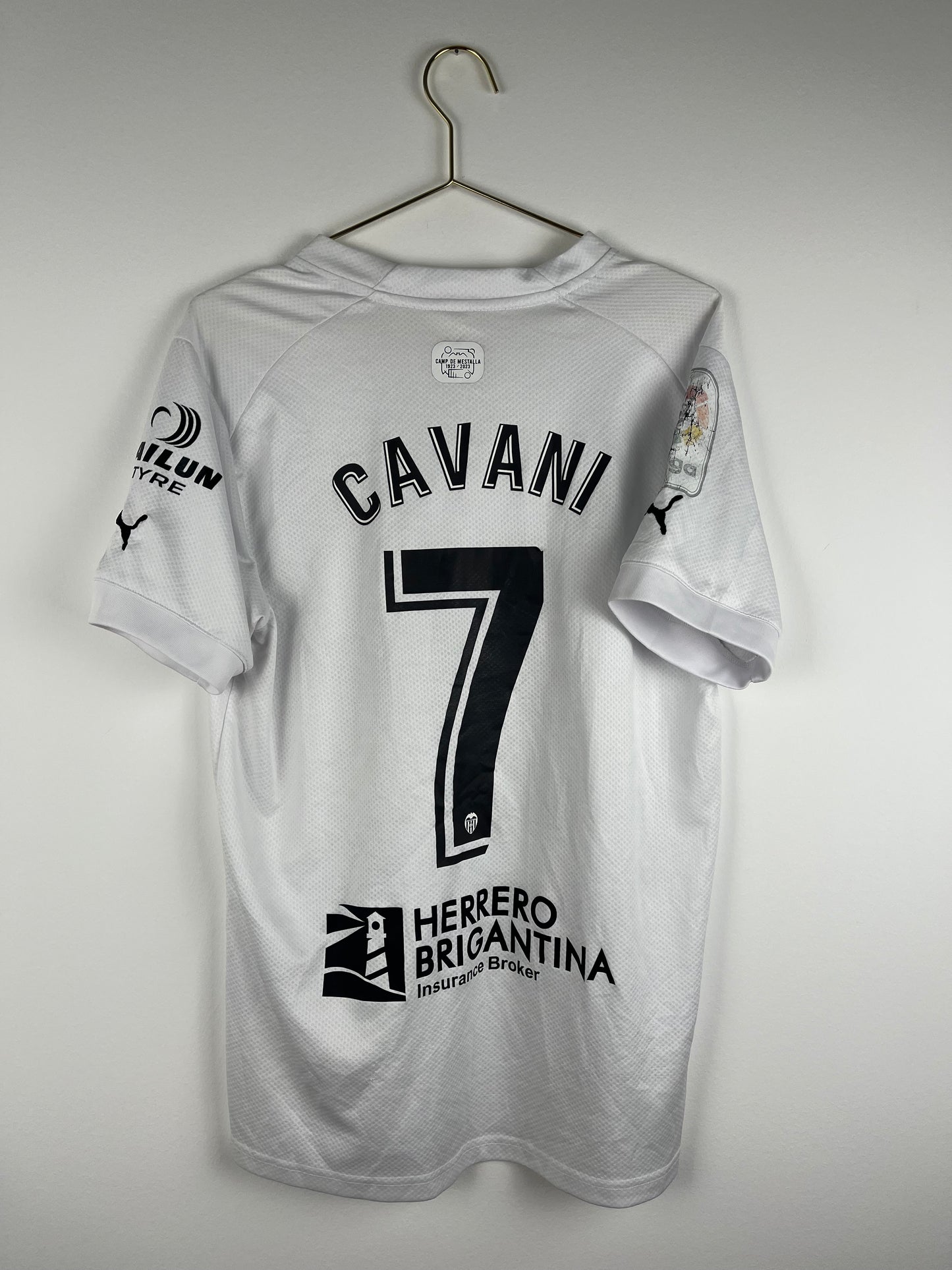 FC Valencia 2022/23, Heimtrikot, #7 Cavani, M